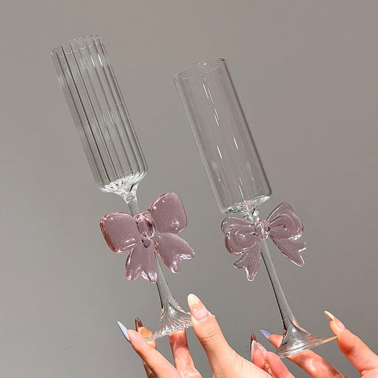 Champagneglazen met Strik (Set)