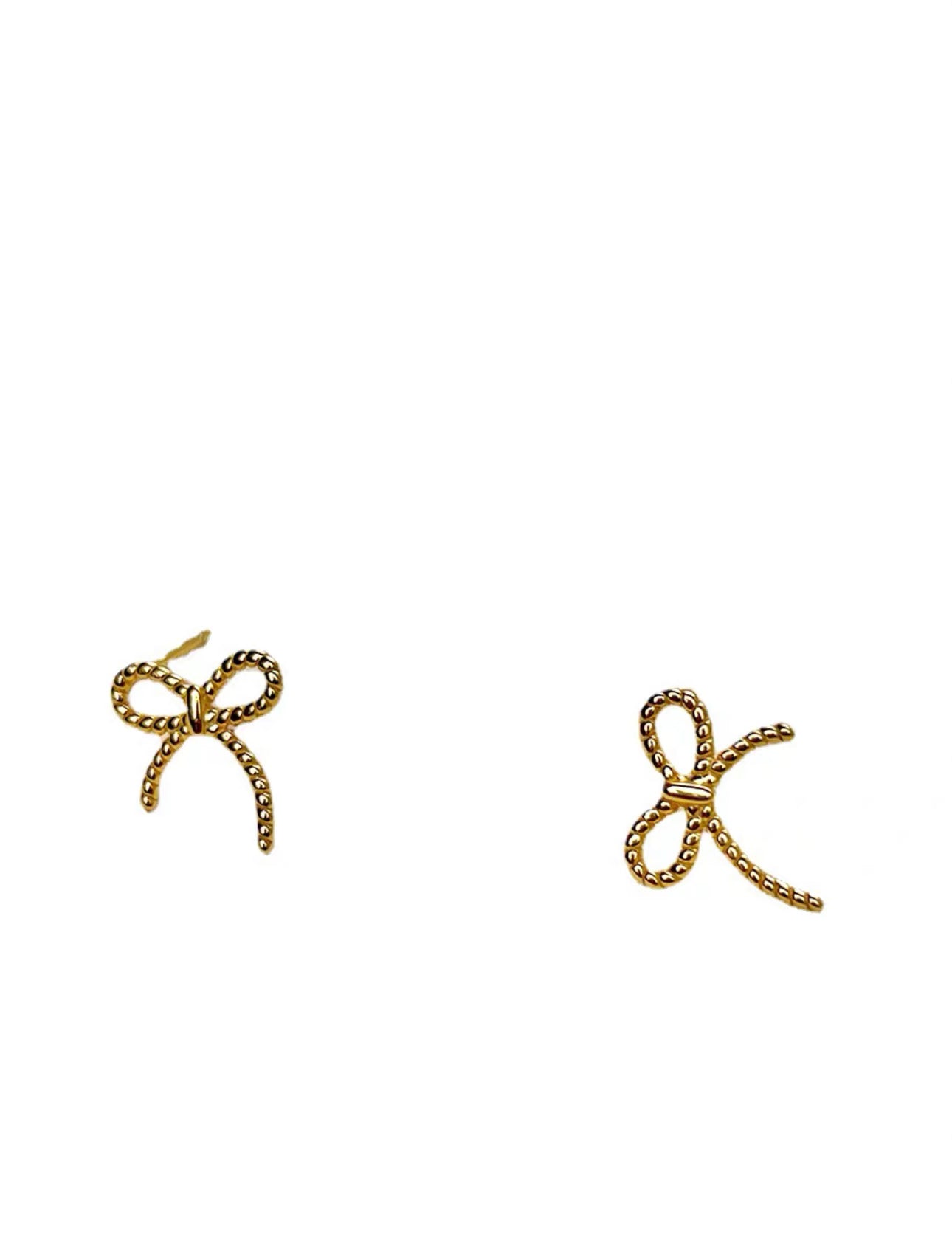Bow earrings