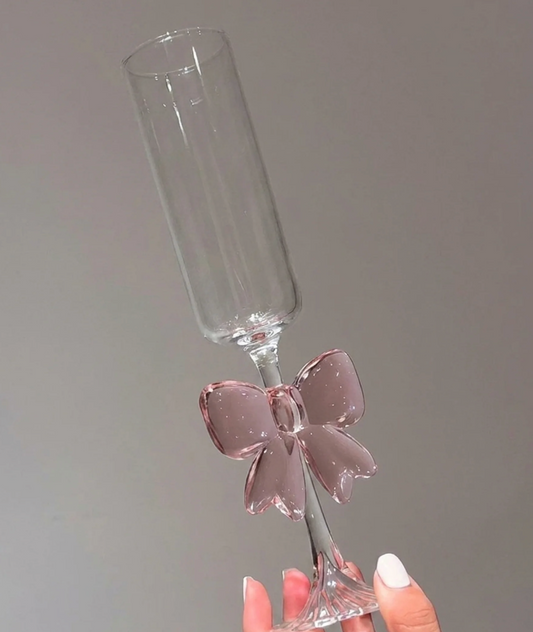 Champagne Glass - Bow